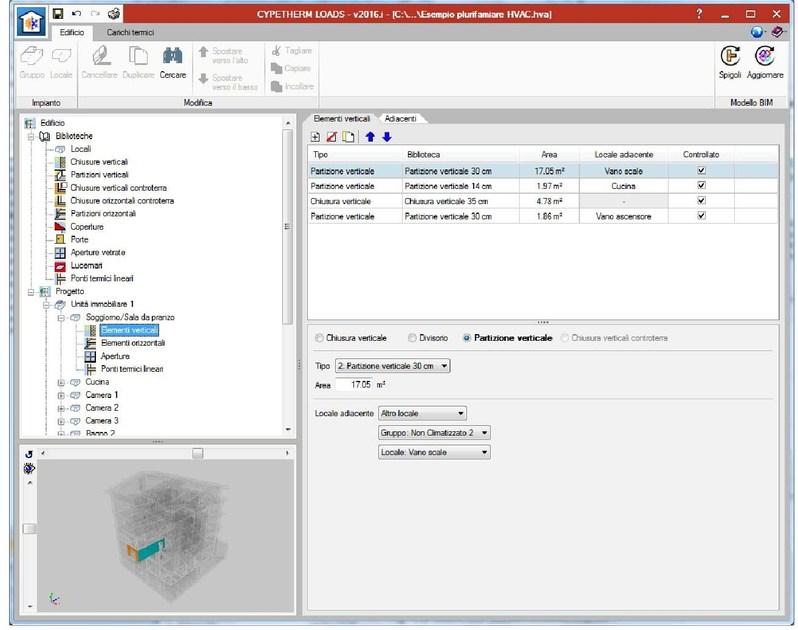 ATH ITALIA software Расчет тепловых нагрузок на отопление и охлаждение Cypetherm sun-id-1381325 - Вид №3