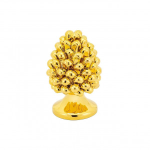 600958-01 ABHIKA СОСНОВАЯ ШИШКА НАСТОЯЩЕЕ ЗОЛОТО H15 GOLD