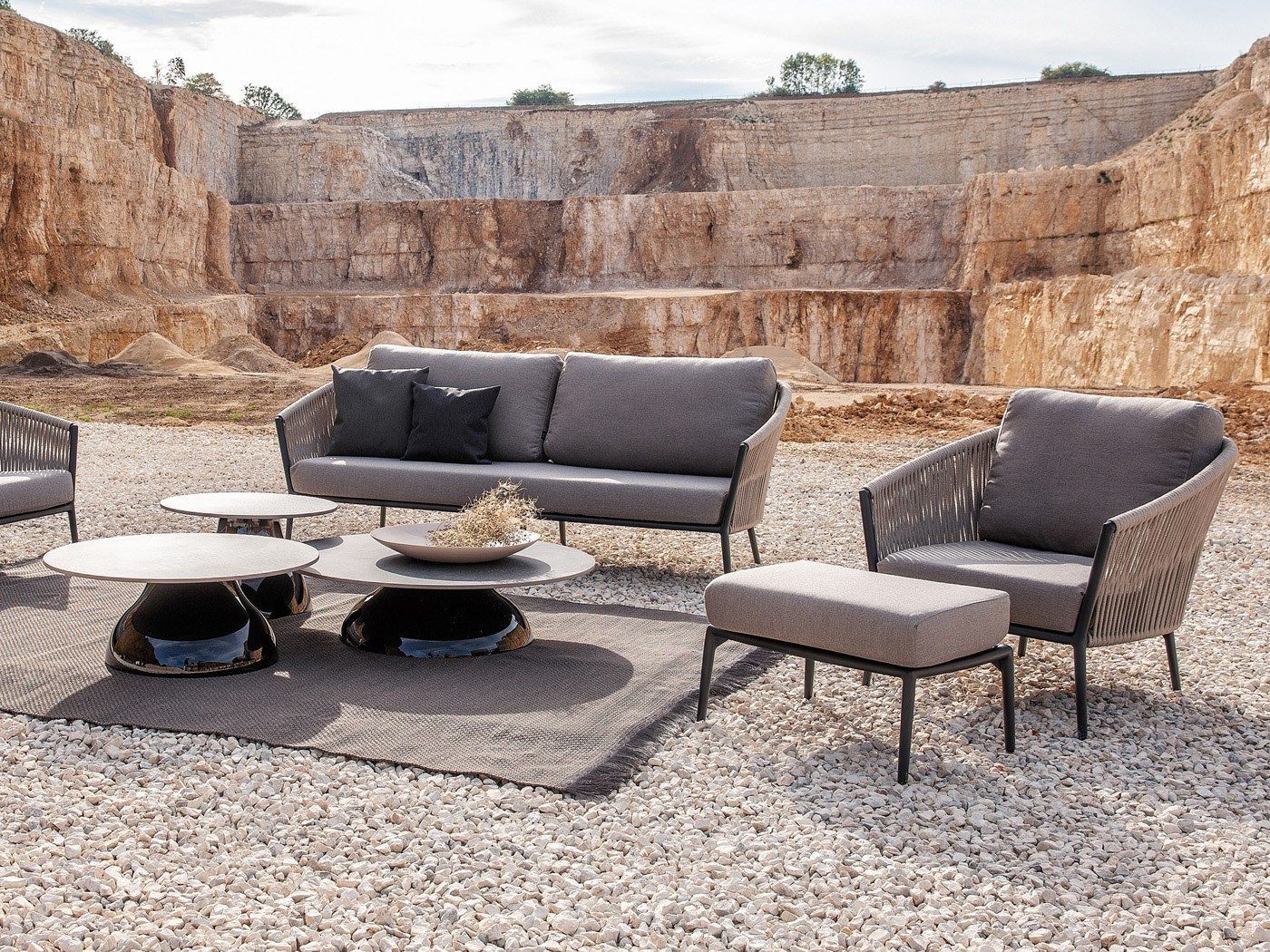 Садовое кресло с подлокотниками FISCHER MÖBEL Cosmo ARCH-00151022 - Вид №5