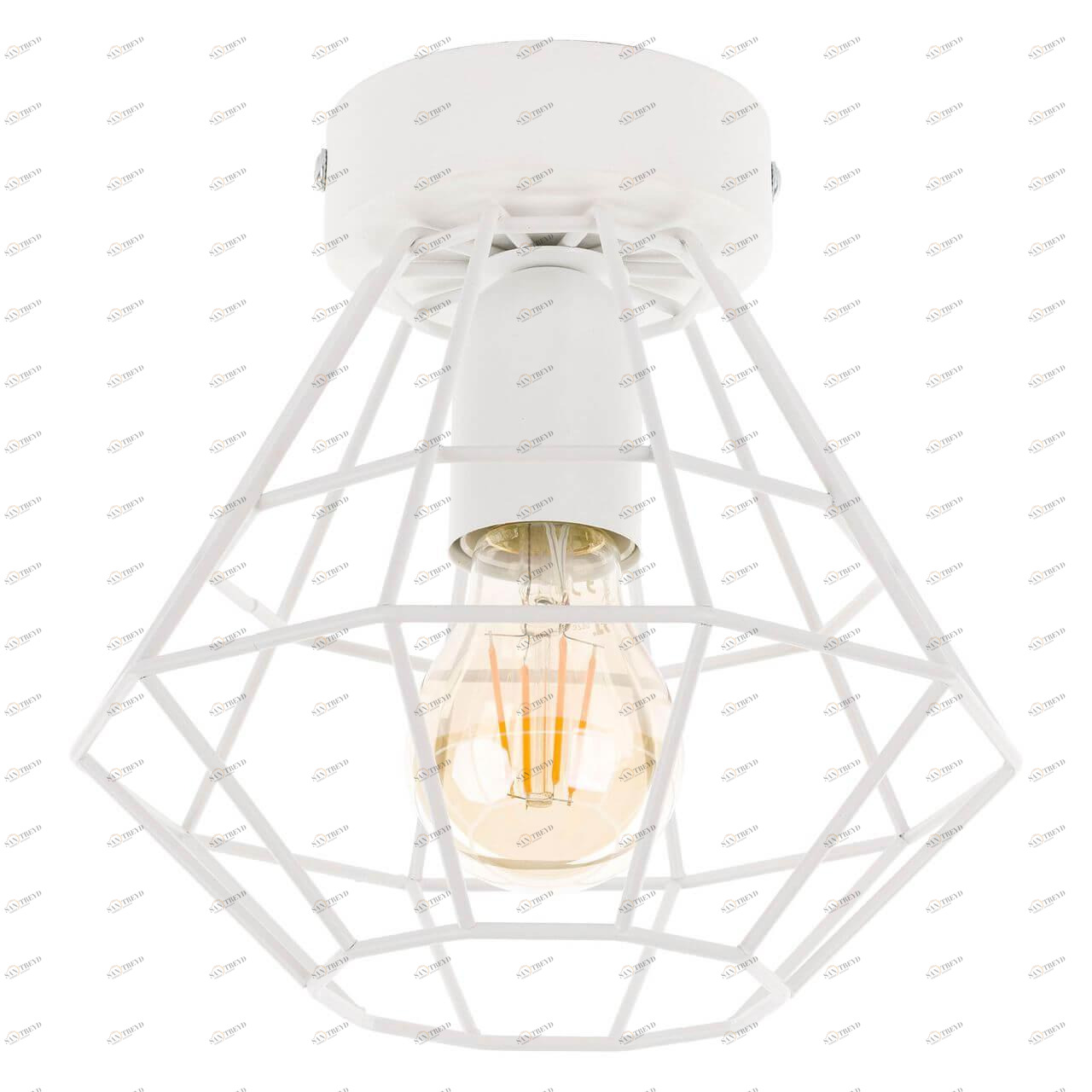 Потолочный светильник TK Lighting 2292 Diamond TK LIGHTING DIAMOND WHITE 196501 Белый 