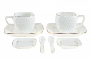 Набор чайный The snow Queen КОРАЛЛ THE SNOW QUEEN 029643 Белый