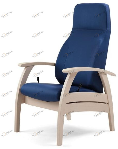 PIAVAL Кресло Recliner из ткани с подлокотниками Relax compact | health & care 26-63/r