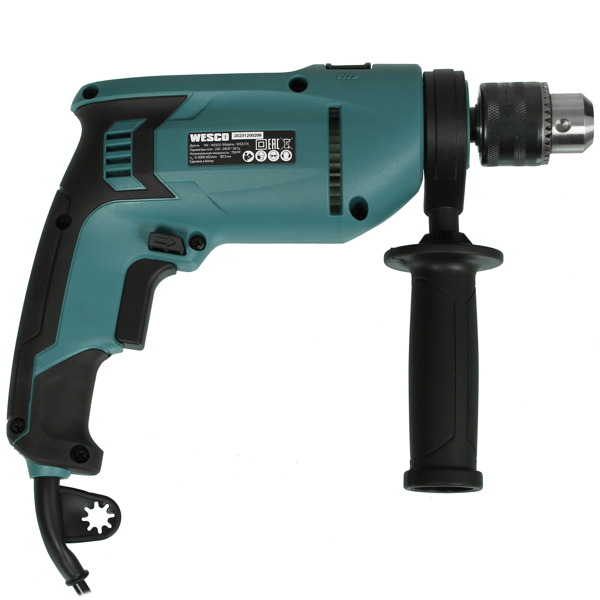 Дрель  Wesco WS3174 5094316 STDN-0099422 - Вид №1