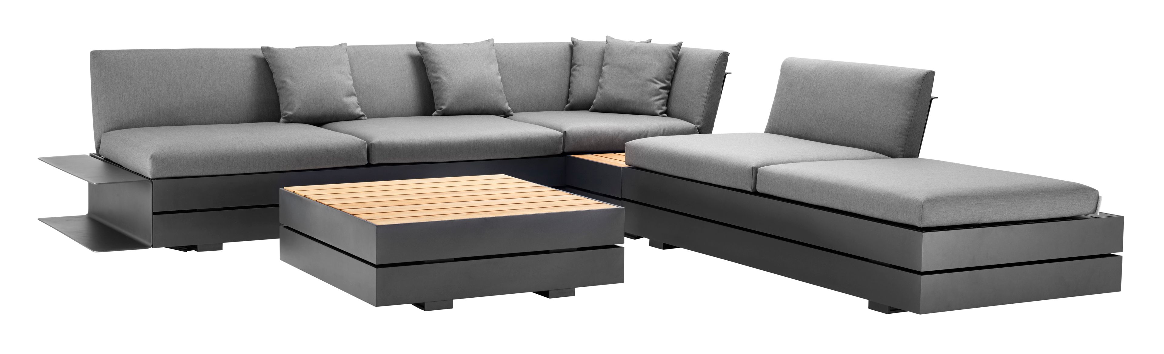 Угловой садовый диван из ткани solpuri Boxx ARCH-00050179 - Вид №9