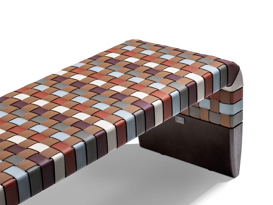 Кожаная скамья Poltrona Frau коллекция-мебель и аксессуары ARCH-00073774 - Вид №1