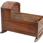 SOR27577 Старинная дубовая колыбель ijlbrown  - Вид №3