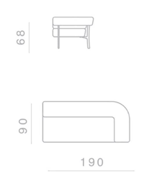 Модульный диван GHIDINI1961 ARCH-00108399 - Вид №2
