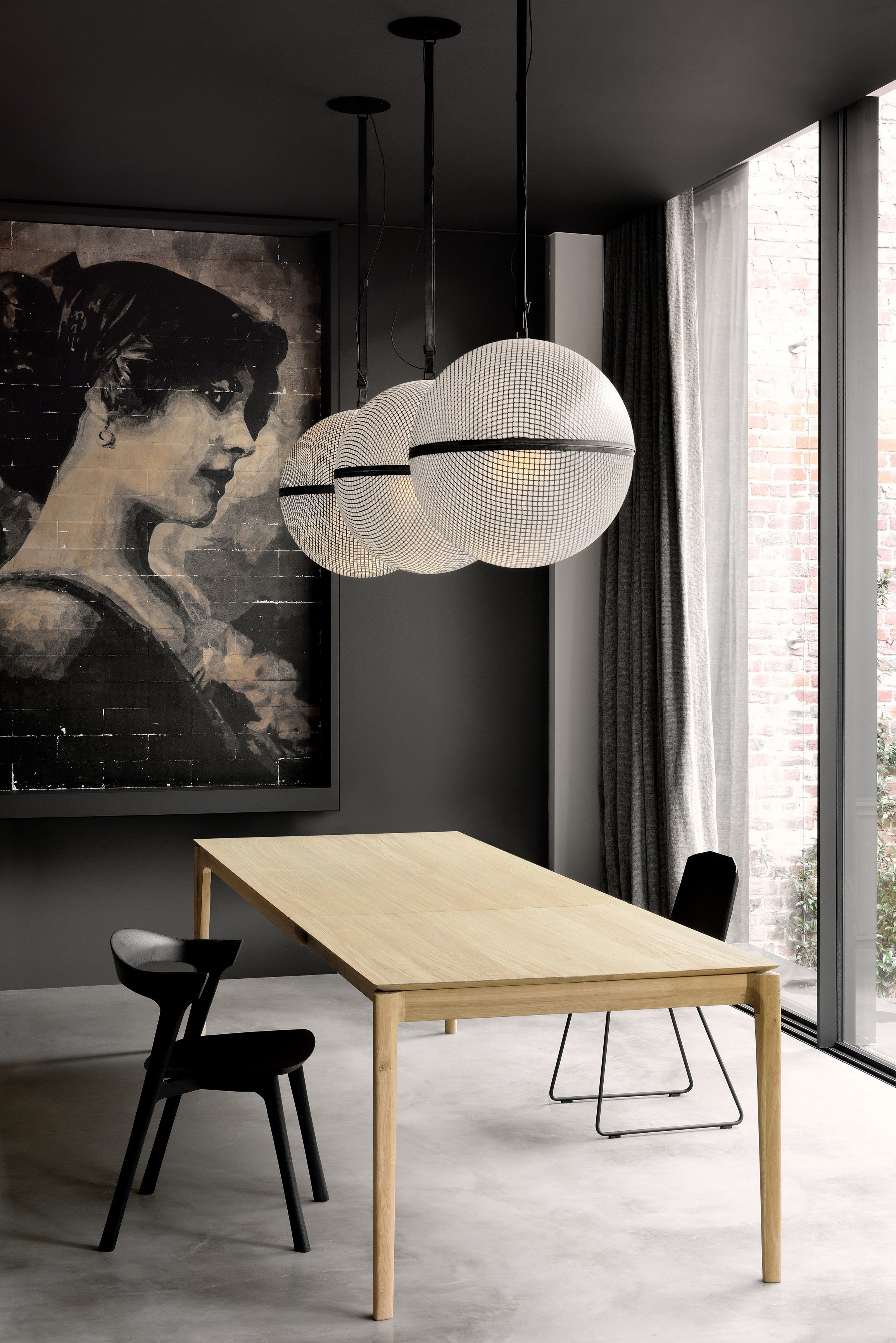 Прямоугольный выдвижной стол из дуба Ethnicraft Bok ARCH-00063583 - Вид №22