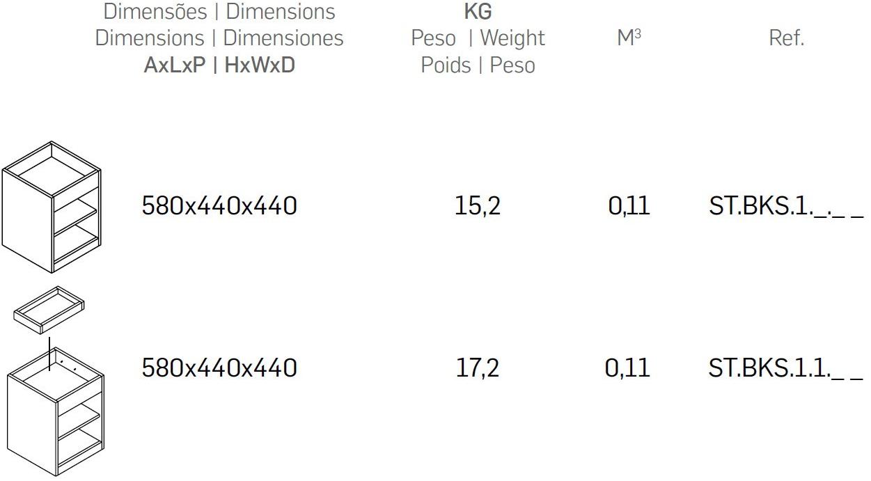 FERCIA Комод для офиса Stone St.bks.1._._ _ - Вид №2