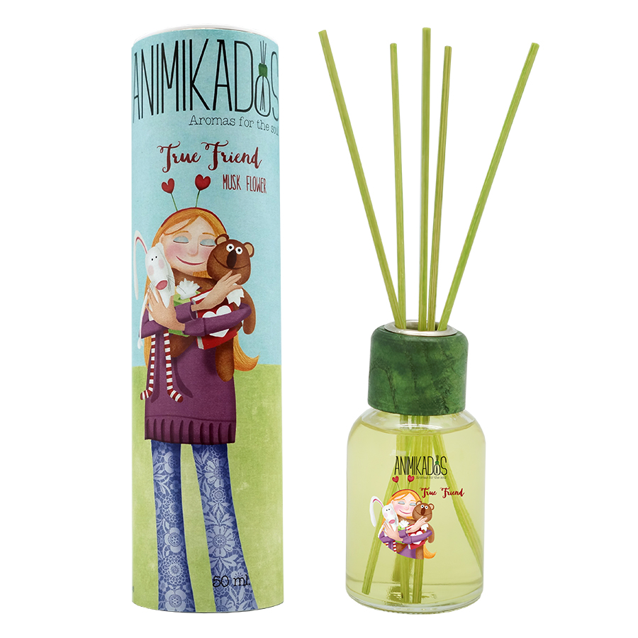MK050BCAMGB Диффузор ароматический , animikados, true friend, 50 мл Ambientair 