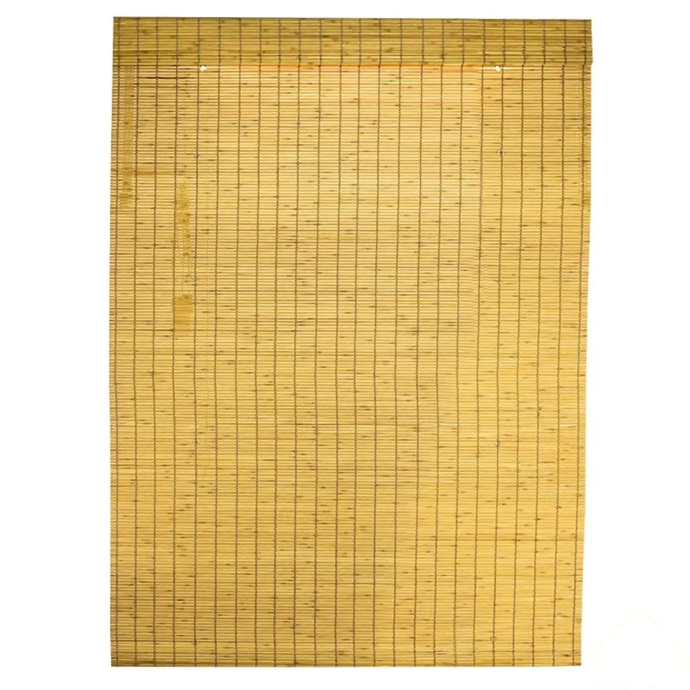 Штора римская бамбуковая 120x160 см, светлое дерево 13292989 STLM-2113277 Santreyd 