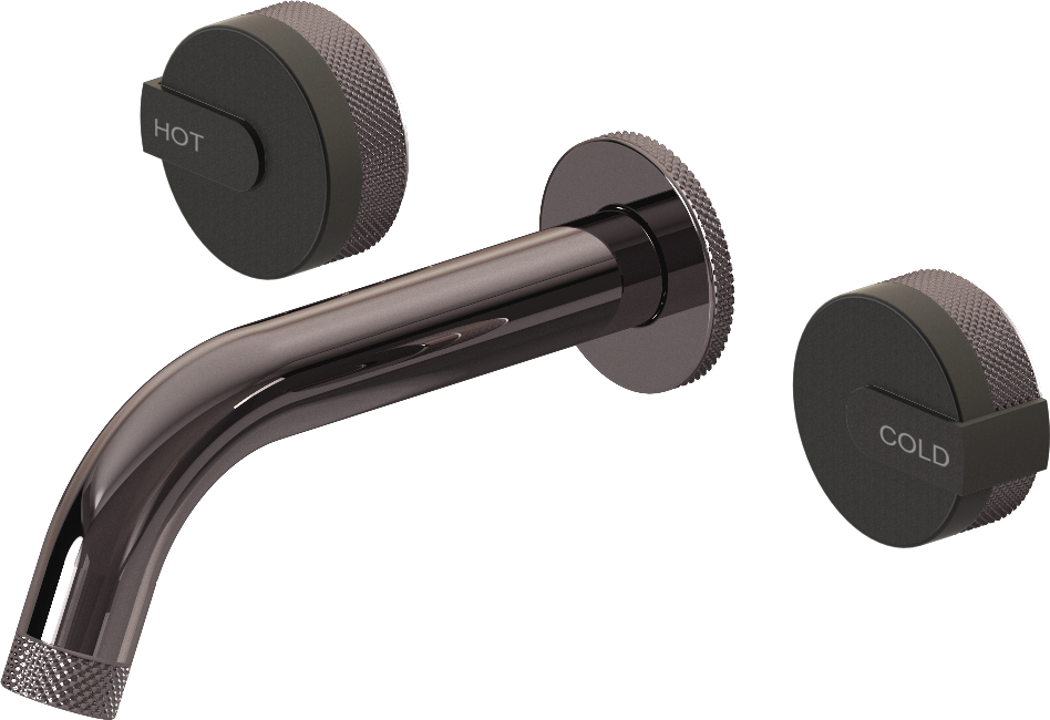 E-11530-R1BK-L1BK-OX Смеситель для умывальника из 19,1см носикем (внешняя часть) GRAFF MOD+