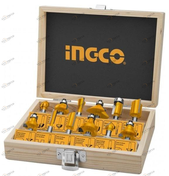 INGCO ITALIA Набор резчиков по дереву sun-id-1357896