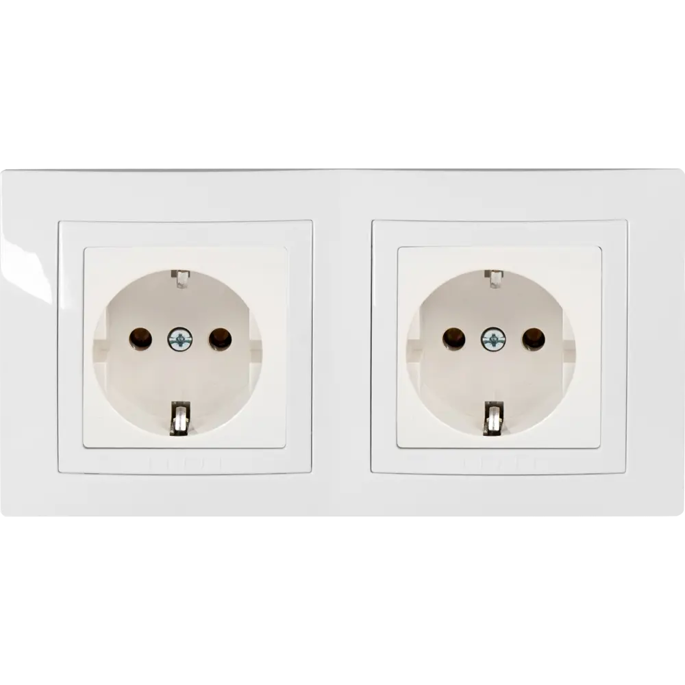 Рамка для розеток и выключателей Systeme Electric Unica 2 поста, цвет бежевый 10155049 STLM-2014581 - Вид №2