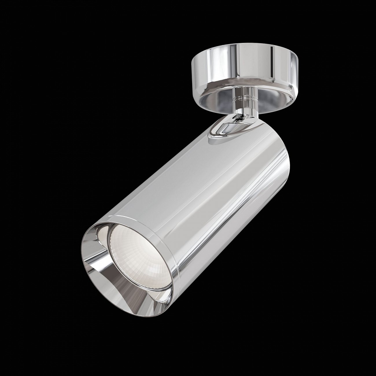 Спот потолочный галогеновый поворотный 19,5 см хром Focus C017CW-01CH TECHNICAL CEILING & WALL 00-3956977 Хром  - Вид №4