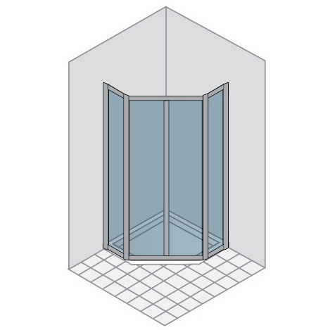 MUFP Quadra collection Душевая кабина DUKA 45250 - Вид №1