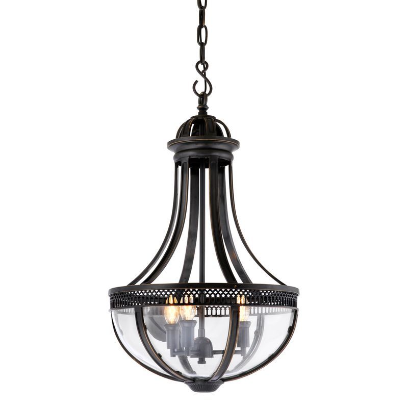 Фонарь Capitol Hill S от Eichholtz Бронзовый 109253 EICHHOLTZ ДИЗАЙНЕРСКИЕ, EICHHOLTZ 060559 Бронза  - Вид №1