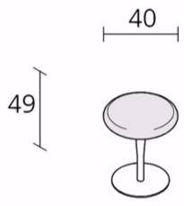 Alias Низкий поворотный стул Atlas sun-id-1459050 - Вид №3