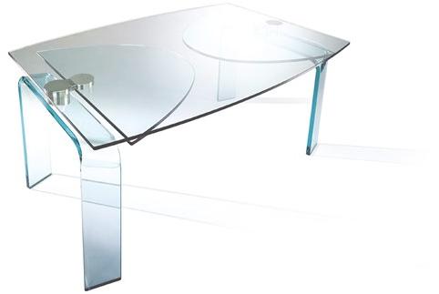 Reflex Овальный обеденный стол из стекла Policleto sun-id-1501825 - Вид №1