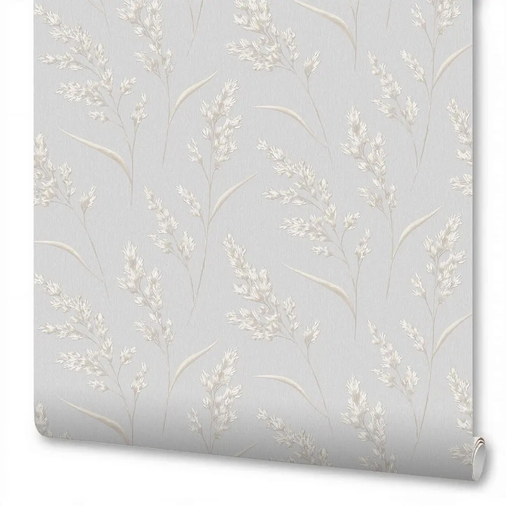 Флизелиновые обои Wallsecret Campo серые 1.06 м 89400491 STLM-1528650