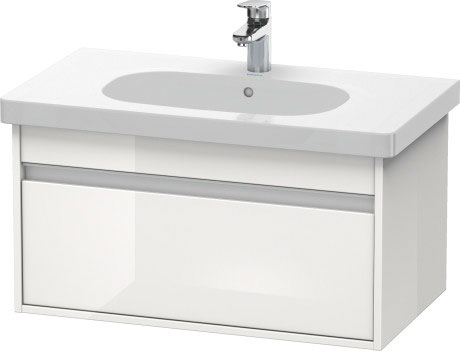 KT666700707 Ketho Тумбочка подвесная Бетонно-серый матовый декор Duravit - Вид №2