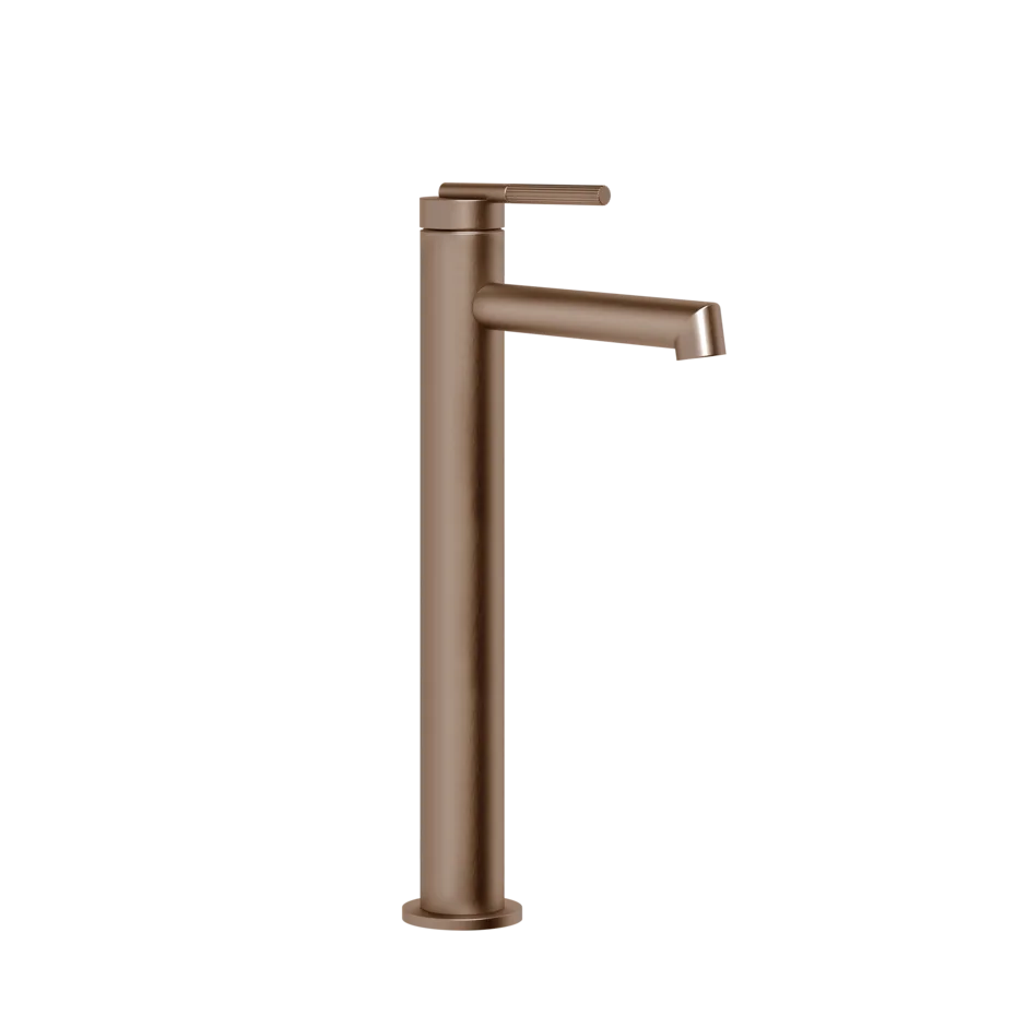 Смеситель для умывальника 63504 708 Gessi Ingranaggio МЕДНЫЙ МАТОВЫЙ PVD 63504708