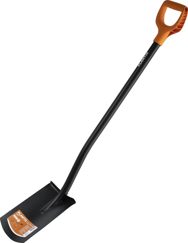 Штыковая лопата Plantic Terra с эргономичной рукояткой 116 см 84953713