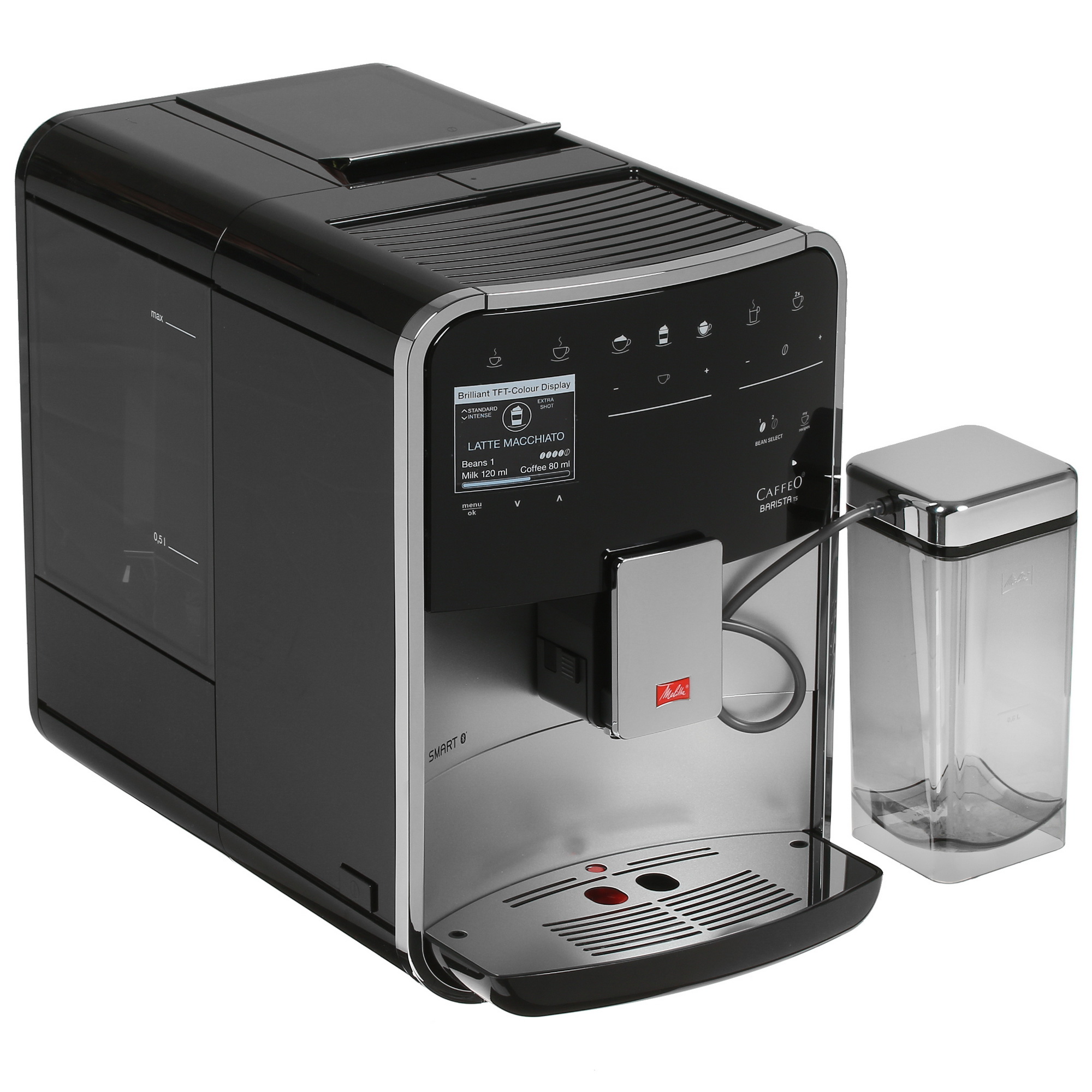 8123639 Кофемашина автоматическая Melitta Caffeo F 850-101 Barista TS Smart серебристый STDN-0027841 - Вид №7