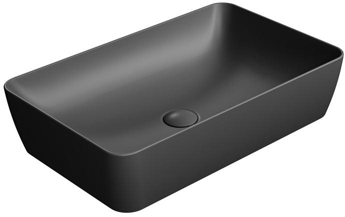 Подвесная раковина настенная овальная GSI ceramica Color elements белая sun-id-1383624 - Вид №4