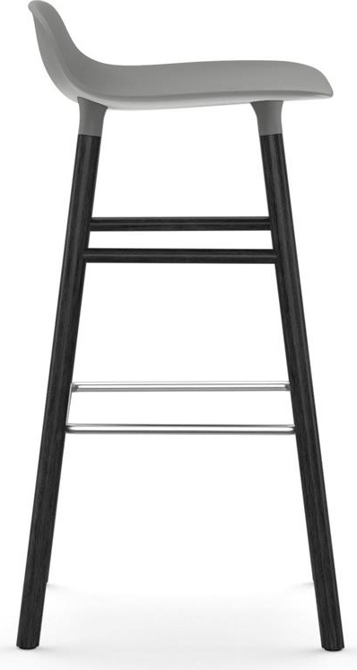 603219 Барный стул 75 см Черный Серый Normann Copenhagen Form - Вид №2