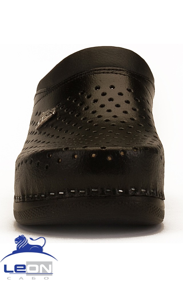 62035 Сабо "Leon LIGHT" женские черные LEON  Сабо и сланцы размер 37  - Вид №6