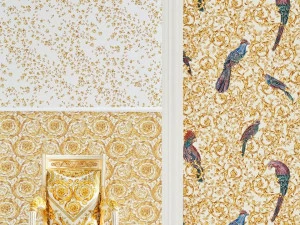 Architects Paper Флизелиновые обои с цветочными мотивами Versace iv