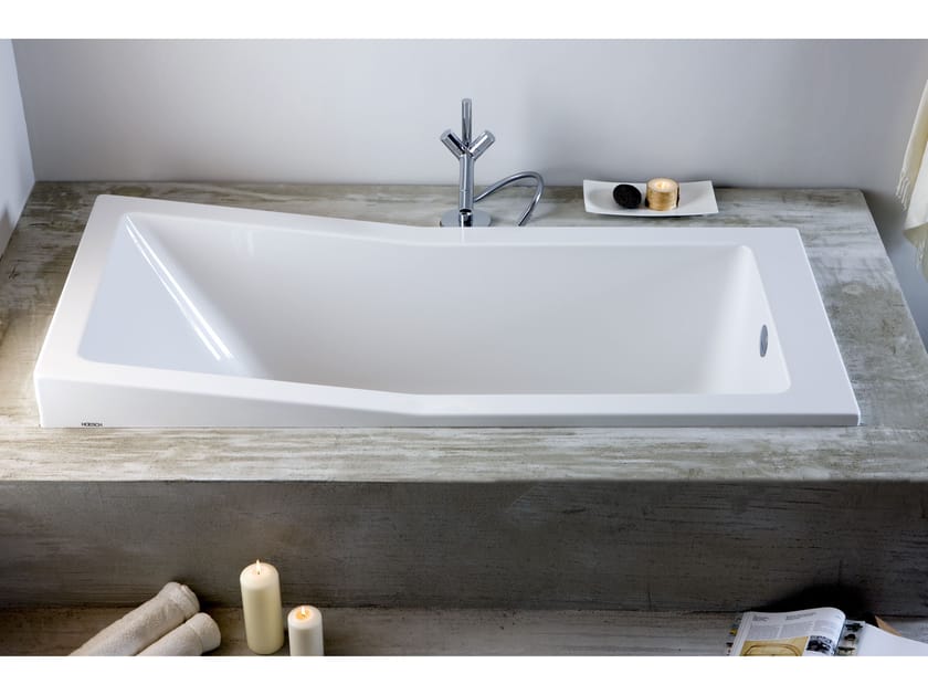 Акриловая прямоугольная ванна с полукругом HOESCH Foster ARCH-00123174