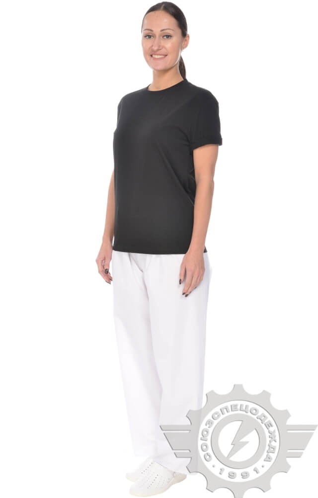 4958214 Футболка черная  Одежда для официантов  размер 2XL (52-54) Спецодежда  - Вид №9