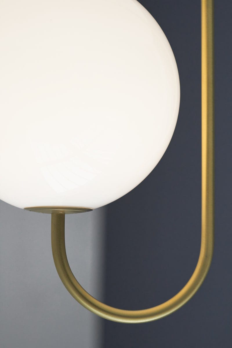 Опаловое стекло светодиодный подвесной светильник Michael Anastassiades SINGLE ANGLE ARCH-00125961 - Вид №3