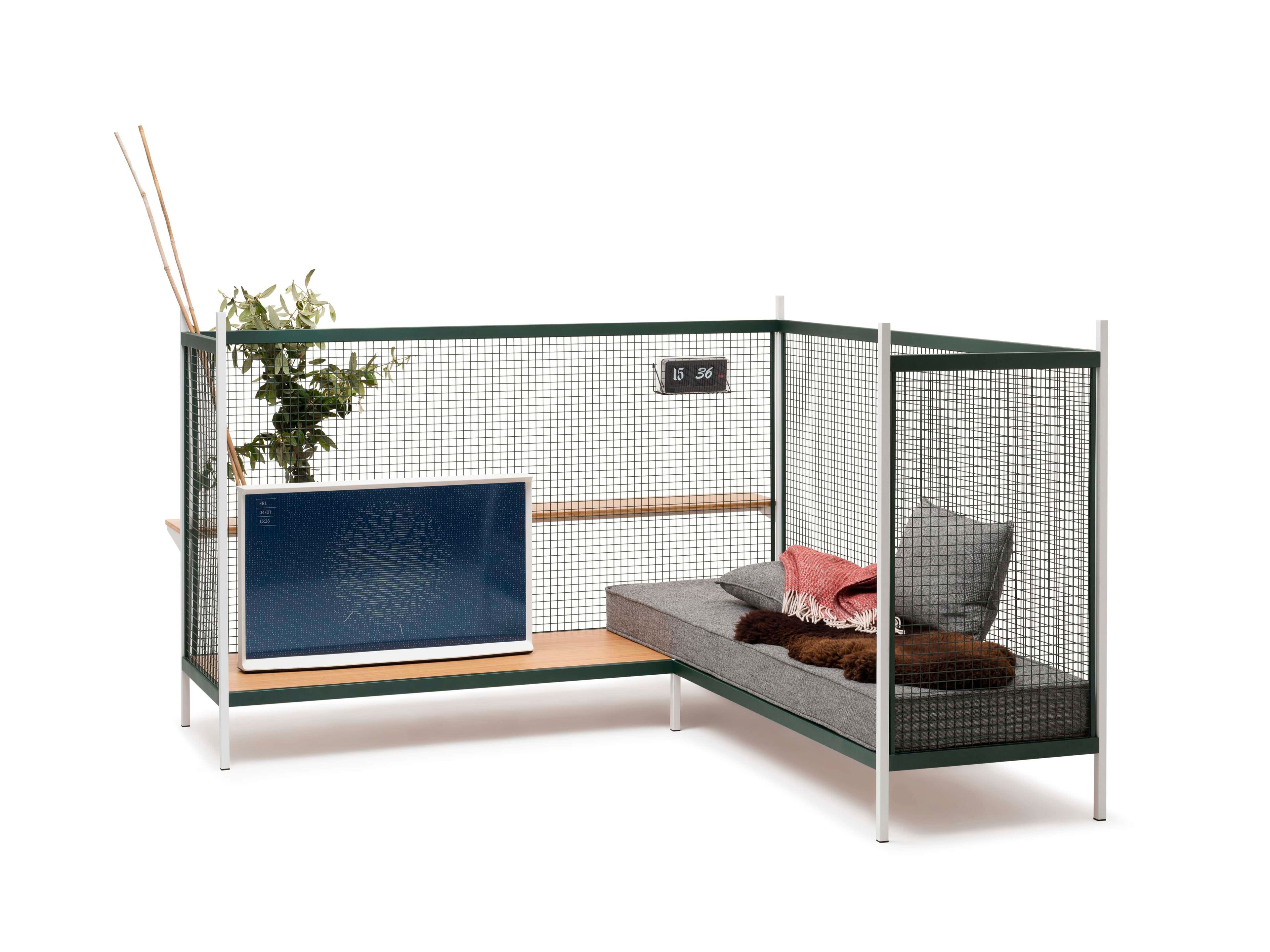 Офис двухсторонний угловой диван Established&Sons сетка ARCH-00116515 - Вид №5