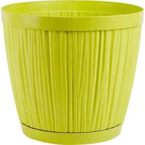 Горшок цветочный Ingreen Barcelona ø27 h24.3 см v9.6 л пластик салатовый