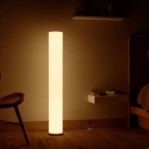 Торшер светодиодный KREAFORTA «Taytay» теплый белый свет цвет бежевый