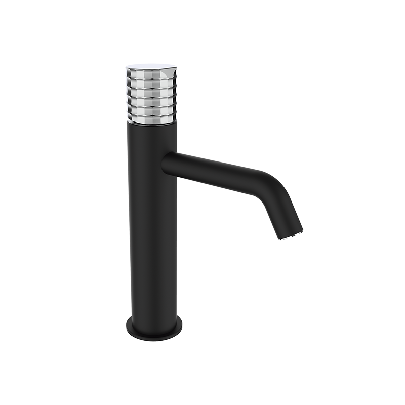 75531752 PREMIUM Черный XL Умывальник смеситель Черный-Хром GRB MIXERS Aura