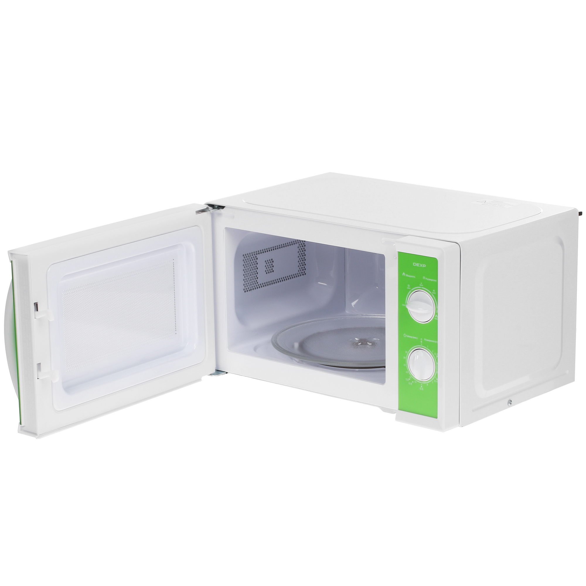 1095390 Микроволновая печь DEXP MC-GR зеленый STDN-0121690 - Вид №4