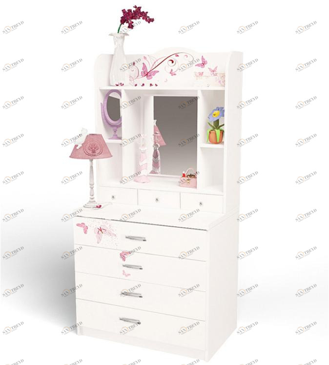 Надстройка на комод ABC-KING La-Man красный 4631147960337