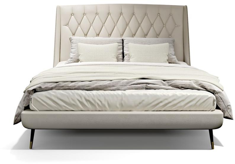 Capital Collection Двуспальная кровать из ткани с тафтинговым изголовьем sun-id-1395322 - Вид №2