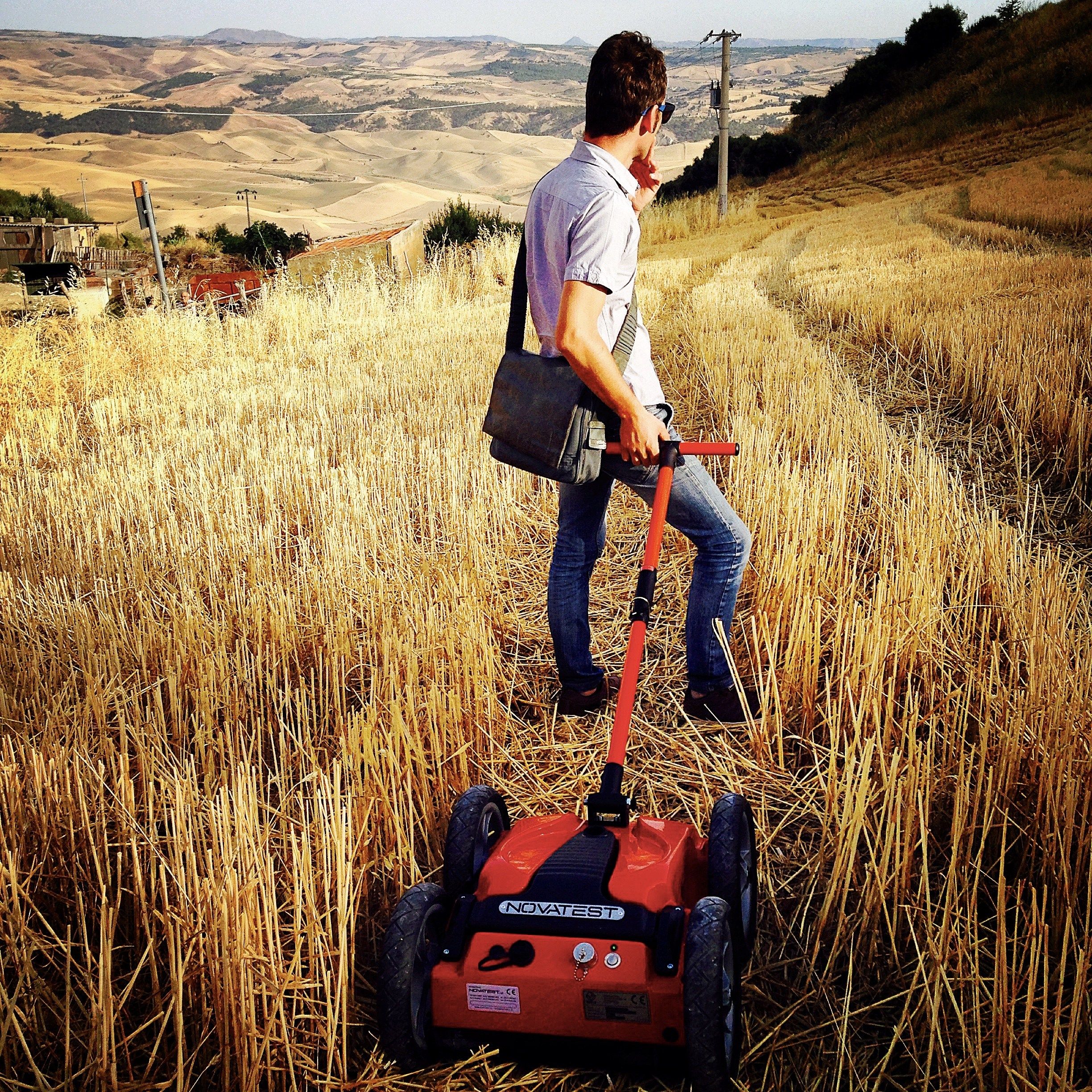 Georadar wireless multifrequenza 200/400/800MHz NOVATEST мониторинг и сбор данных, горные породы &amp ARCH-00111026 - Вид №8