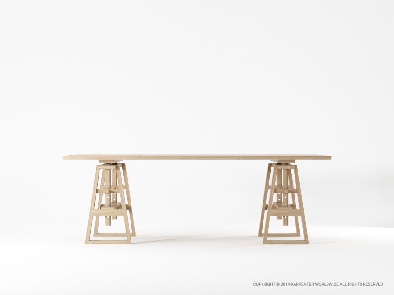 42_131 Обеденный стол Karpenter Trestle