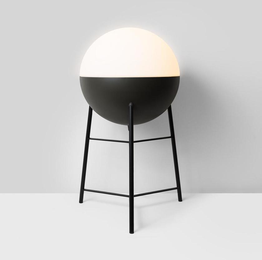 Milan Iluminacion Настольная светодиодная лампа отраженного света из стали Half sun-id-1382102 - Вид №2