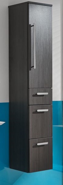 HNA093A7MR(722/161) Puris, высокий шкаф 300 (1 дверь, 3 ящика) правый, цвет белый высокоглянцевый 