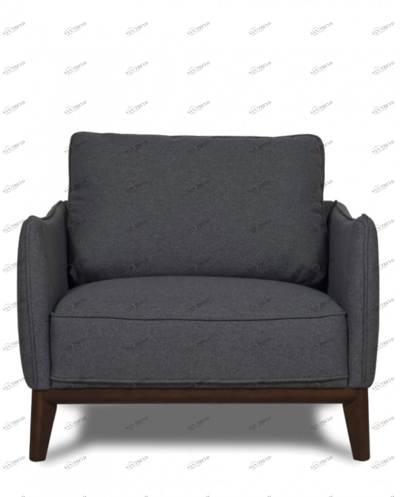 Кресло Chief темно-серое ICON DESIGNE ДИЗАЙНЕРСКИЕ 178007 Серый 