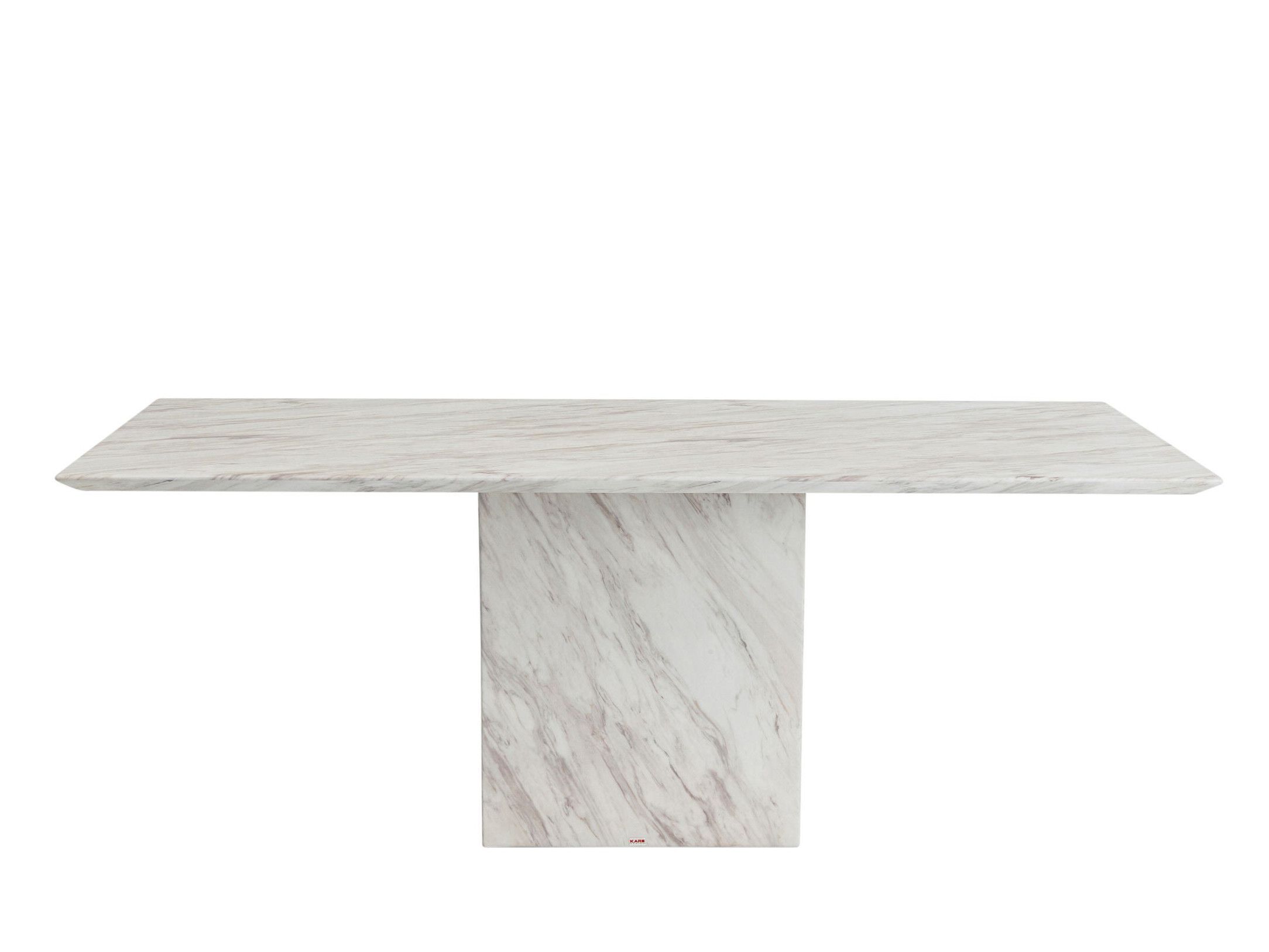 Мраморный прямоугольный обеденный стол KARE Design ARTISTICO 100x200 ARCH-00099601 - Вид №1