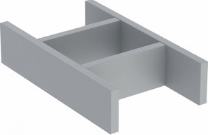 4002531 IDO Glow / IDO Elegant вставка в выдвижной ящик H-деление