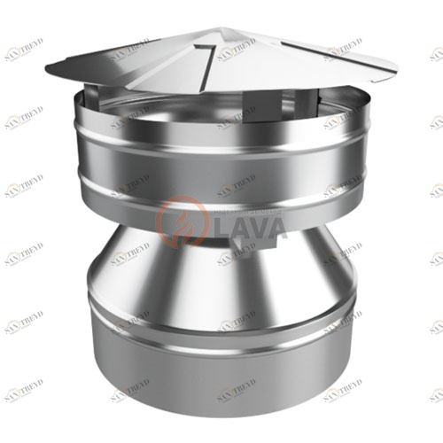 Зонт-дефлектор LAVA 180/250, нерж. 439 (0,5) 6595